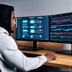 영상콘텐츠 전문가가 활용할 수 있는 무료 소스 - **Prompt:** A diverse male video creator, in his late 20s, wearing a stylish, fully covering hoodie ...